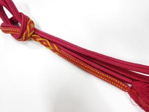 正絹　手組帯締め